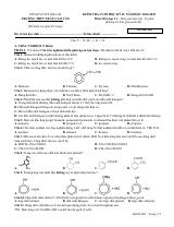 Đề thi Học kì 2 Hóa học 11 năm 2024-2025 trường THPT Trần Cao Vân (Gia Lai)